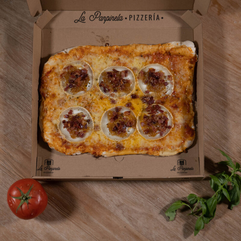 Pizza artesana en caja La Panpinela Gourmet